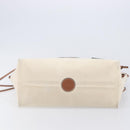 LOEWE Cushion Tote Bag Canvas White Auth bs38063A-10