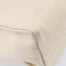 LOEWE Cushion Tote Bag Canvas White Auth bs38063A-14