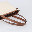 LOEWE Cushion Tote Bag Canvas White Auth bs38063A-8