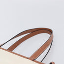 LOEWE Cushion Tote Bag Canvas White Auth bs38063A-9