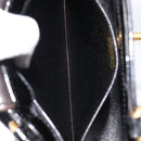 CHANEL Matelasse Hand Bag Patent Leather Black Gold CC Auth bs38065-24