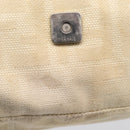 FENDI Zucca Canvas Mamma Baguette Shoulder Bag Beige Silver Auth bs38073A-17