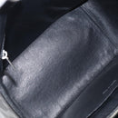 CHANEL Chain Matelasse Shoulder Bag Patent Leather Black Silver CC Auth bs38075-16