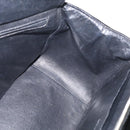 CHANEL Chain Matelasse Shoulder Bag Patent Leather Black Silver CC Auth bs38075-17