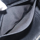 CHANEL Chain Matelasse Shoulder Bag Patent Leather Black Silver CC Auth bs38075-20