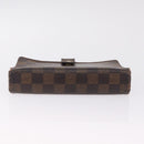 LOUIS VUITTON Damier Ebene Day Planner Cover Leather 2 Set LV Auth bs38083-5