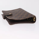 LOUIS VUITTON Damier Ebene Day Planner Cover Leather 2 Set LV Auth bs38083-6