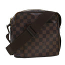 LOUIS VUITTON Damier Ebene Olaf PM Shoulder Bag N41442 LV Auth bs5247-1