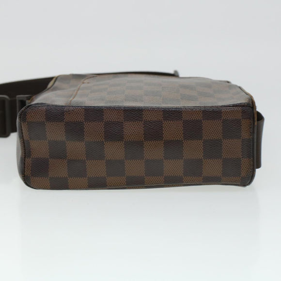 LOUIS VUITTON Damier Ebene Olaf PM Shoulder Bag N41442 LV Auth bs5247