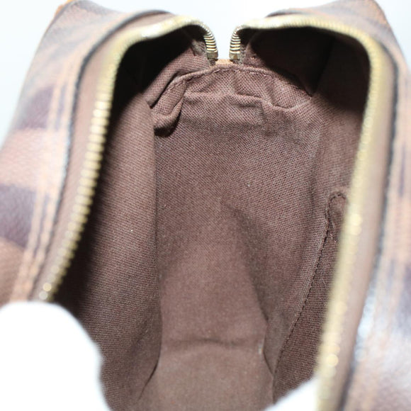 LOUIS VUITTON Damier Ebene Olaf PM Shoulder Bag N41442 LV Auth bs5247