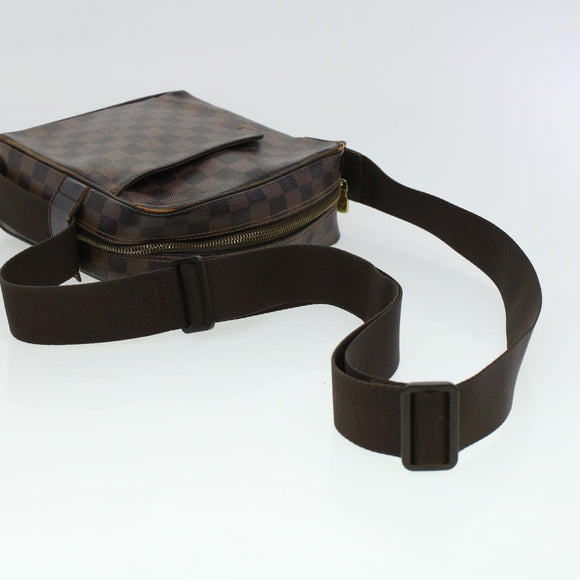 LOUIS VUITTON Damier Ebene Olaf PM Shoulder Bag N41442 LV Auth bs5247