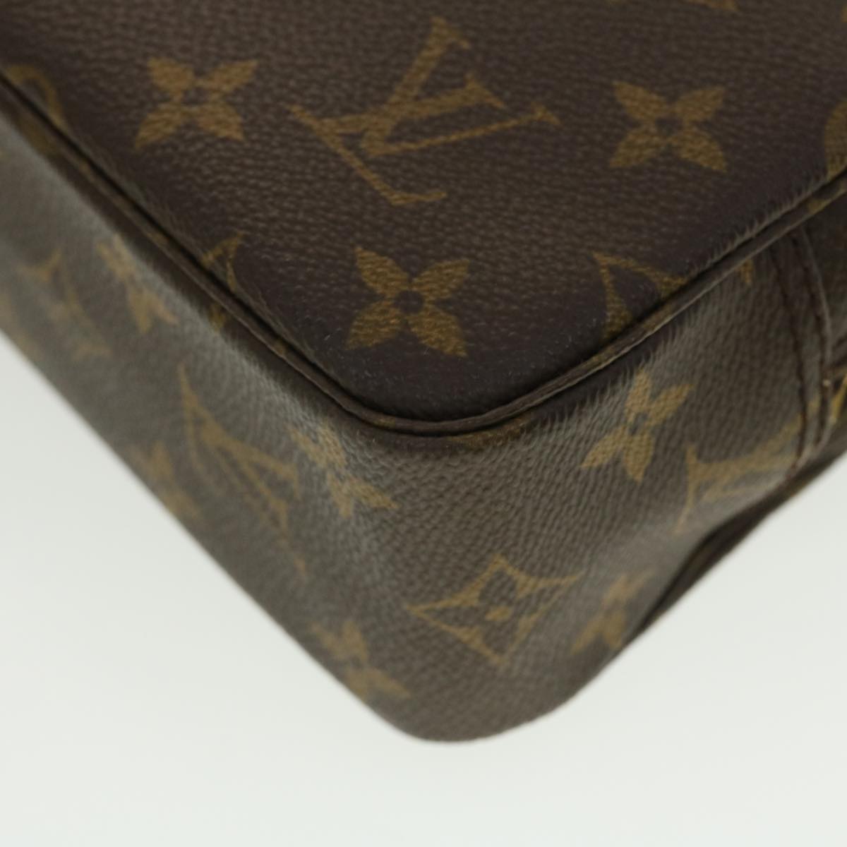 LOUIS VUITTON Monogram Trousse Toilette 23 Clutch Bag M47524 LV Auth bs5326