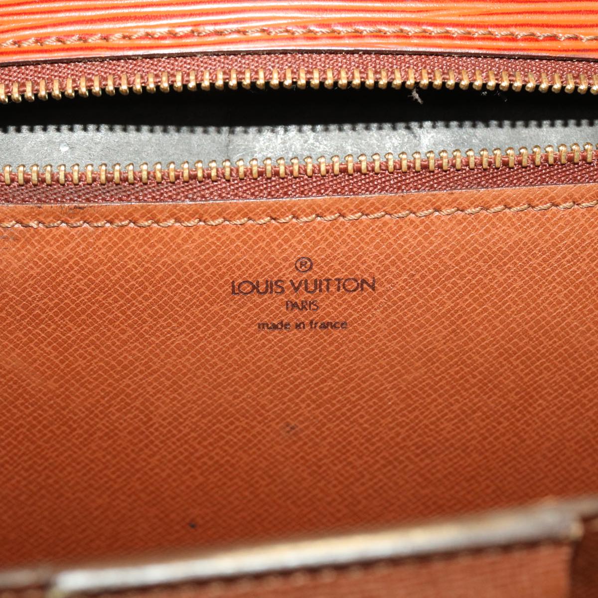 LOUIS VUITTON Epi Serviette Conseiller Briefcase Brown M54423 LV Auth bs5893