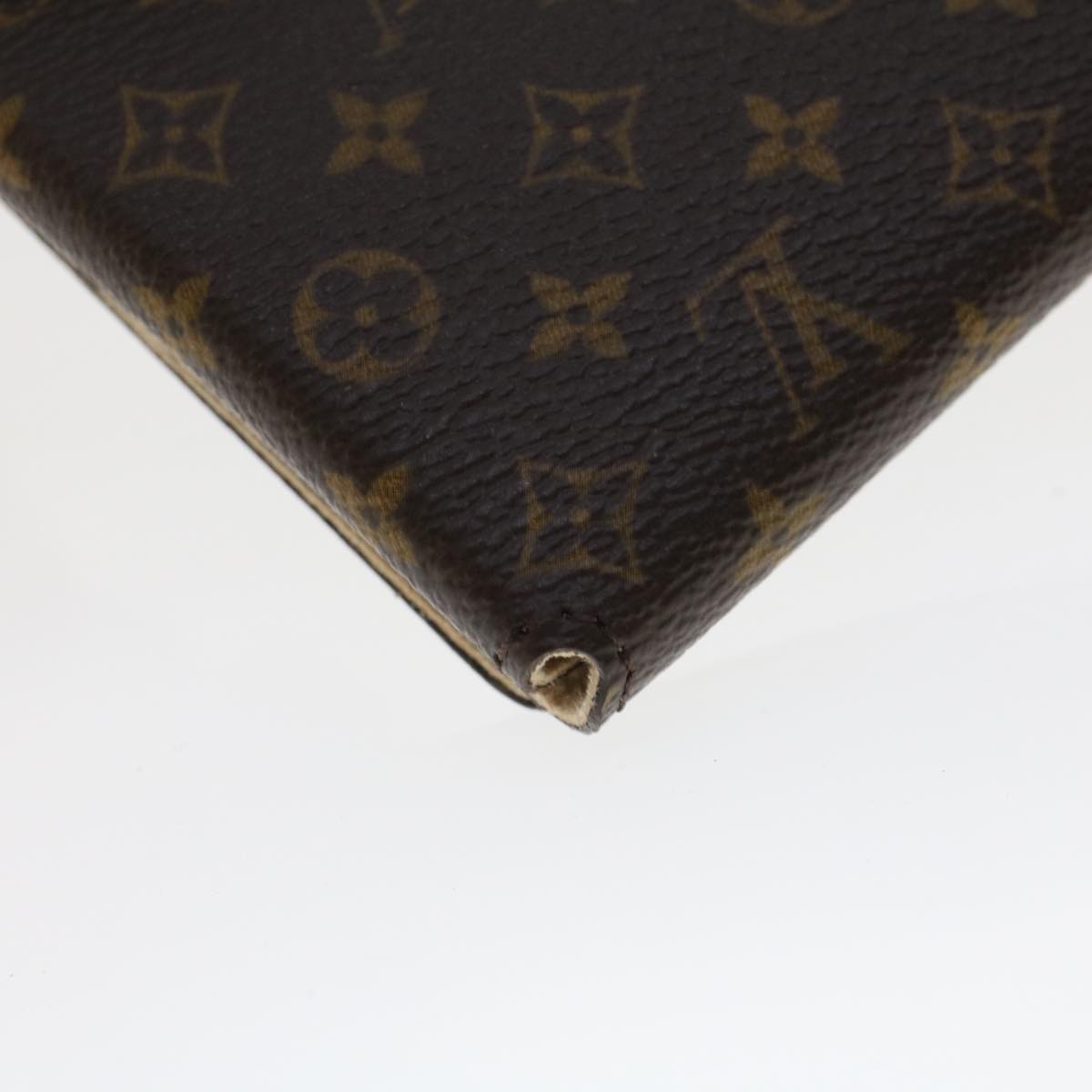 LOUIS VUITTON Monogram Jewelry Case Accessory Case LV Auth bs5897