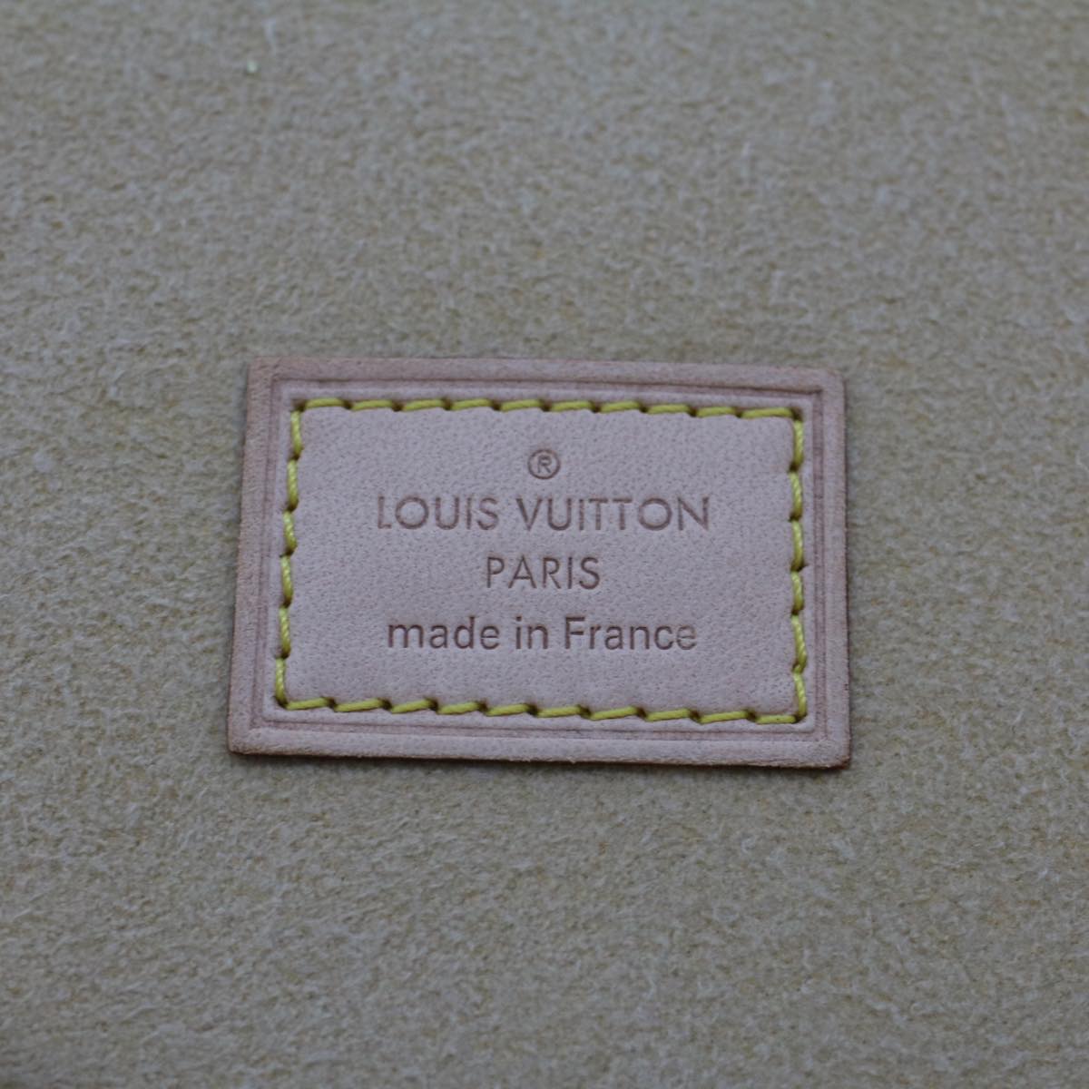 LOUIS VUITTON Monogram Jewelry Case Accessory Case LV Auth bs5897