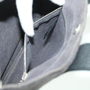 HERMES Sac Arne Hand Bag Canvas Leather Gray Auth bs6147-19