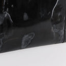 CHANEL Chain Shoulder Bag Patent leather Black CC Auth bs6435-3