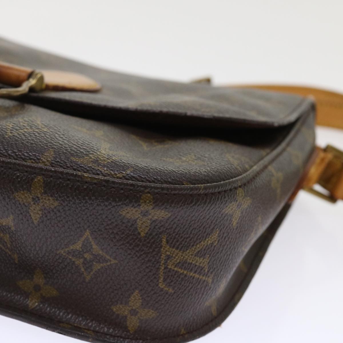 LOUIS VUITTON Monogram Saint Cloud GM Shoulder Bag M51242 LV Auth bs6730