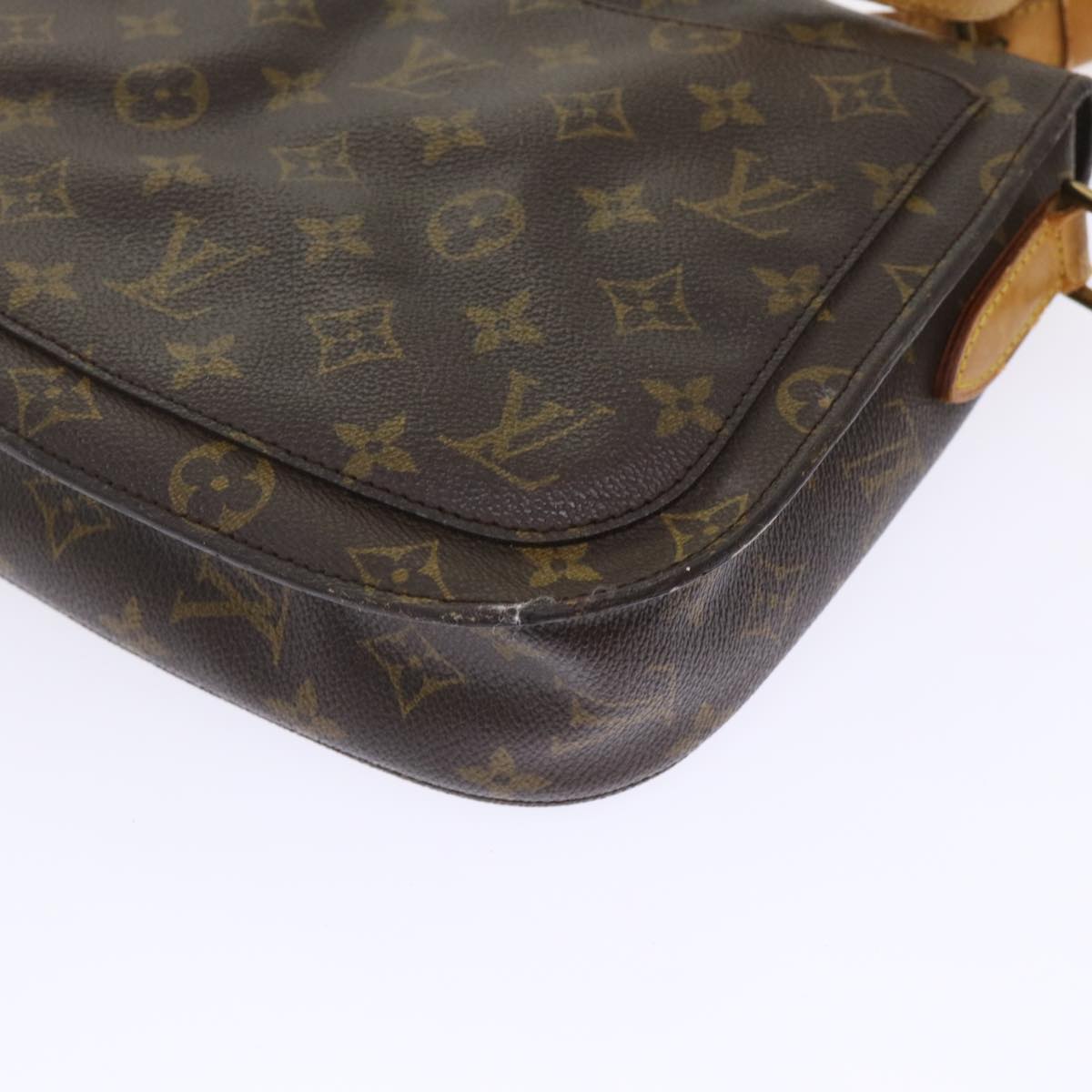 LOUIS VUITTON Monogram Saint Cloud GM Shoulder Bag M51242 LV Auth bs6730