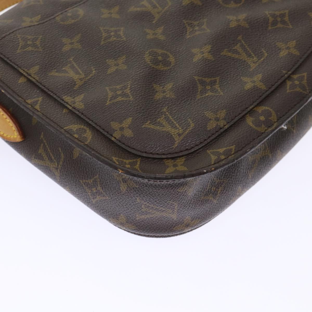 LOUIS VUITTON Monogram Saint Cloud GM Shoulder Bag M51242 LV Auth bs6730