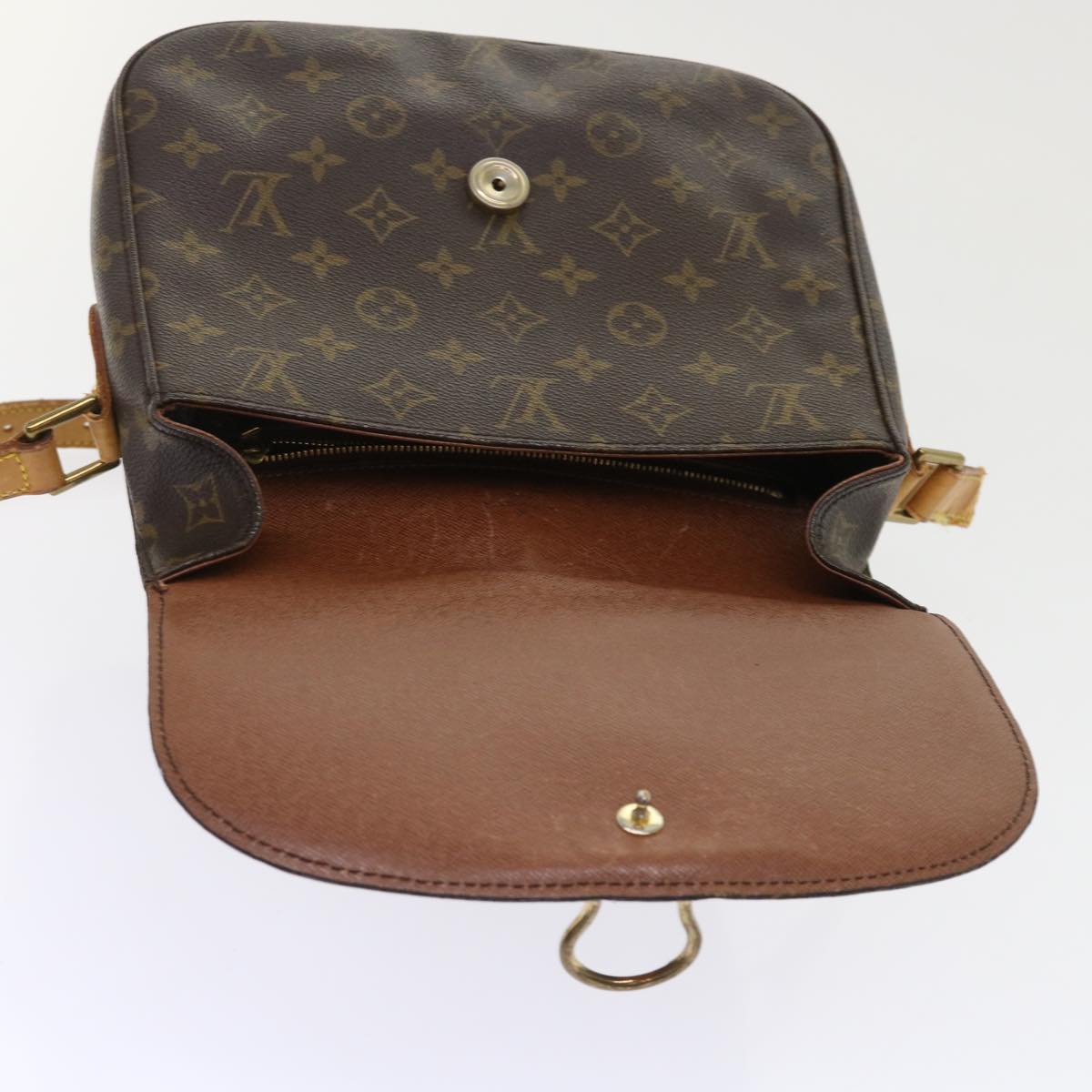 LOUIS VUITTON Monogram Saint Cloud GM Shoulder Bag M51242 LV Auth bs6730