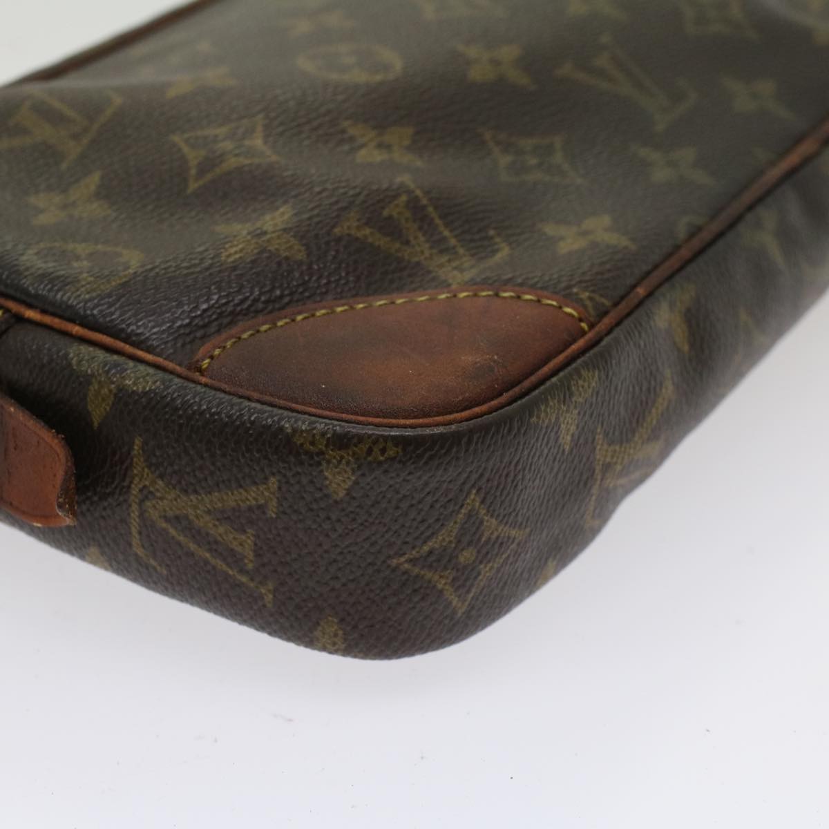 LOUIS VUITTON Monogram Marly Dragonne PM Clutch Bag M51827 LV Auth bs6801