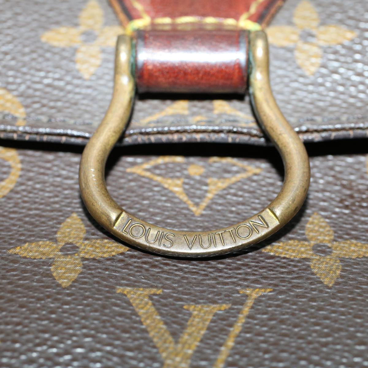 LOUIS VUITTON Monogram Saint Cloud GM Shoulder Bag M51242 LV Auth bs6817