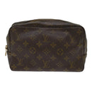 LOUIS VUITTON Monogram Trousse Toilette 23 Clutch Bag M47524 LV Auth bs6894-13