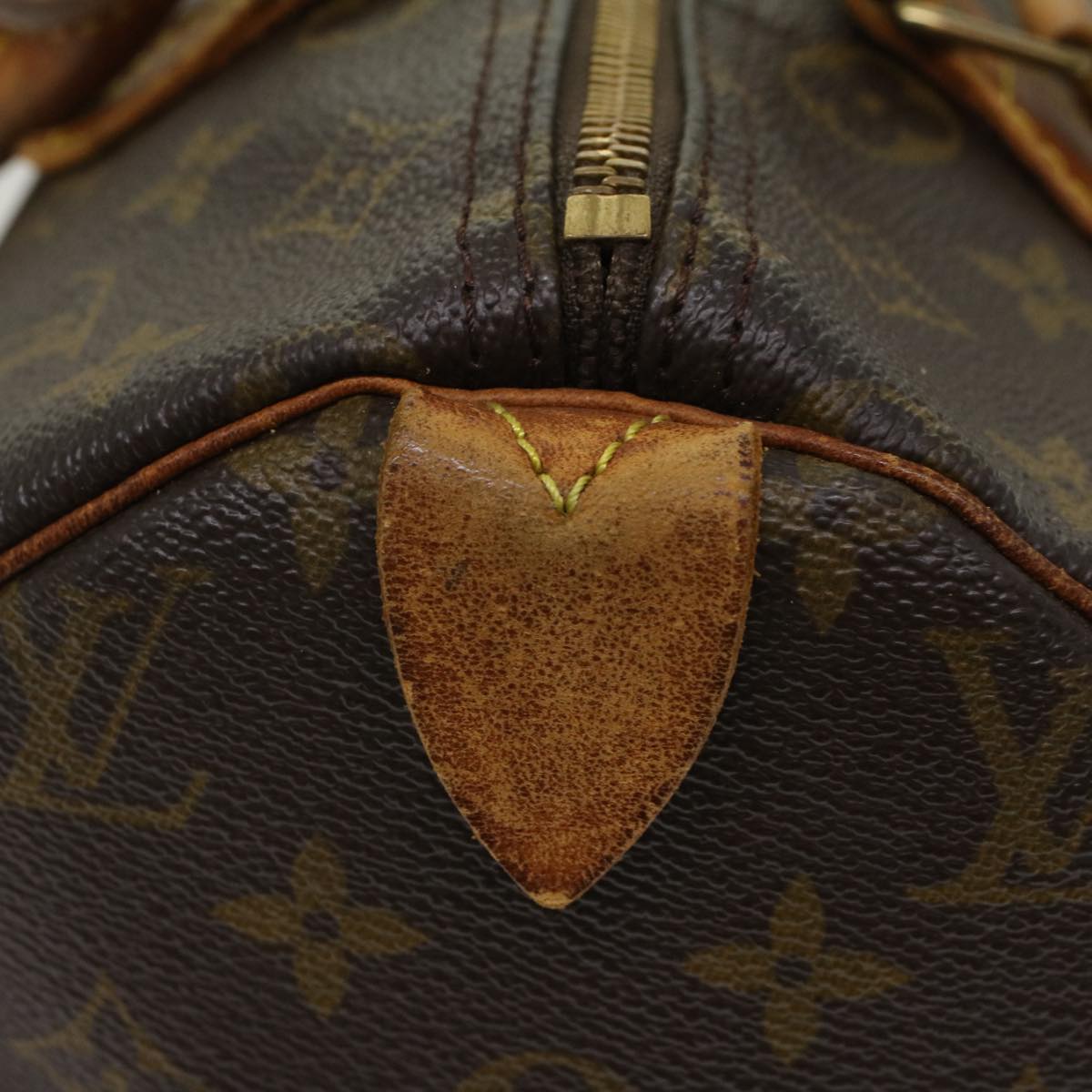 LOUIS VUITTON Monogram Speedy 30 Hand Bag M41526 LV Auth bs6896