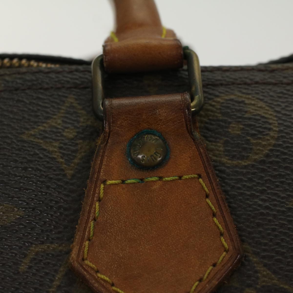 LOUIS VUITTON Monogram Speedy 30 Hand Bag M41526 LV Auth bs6906