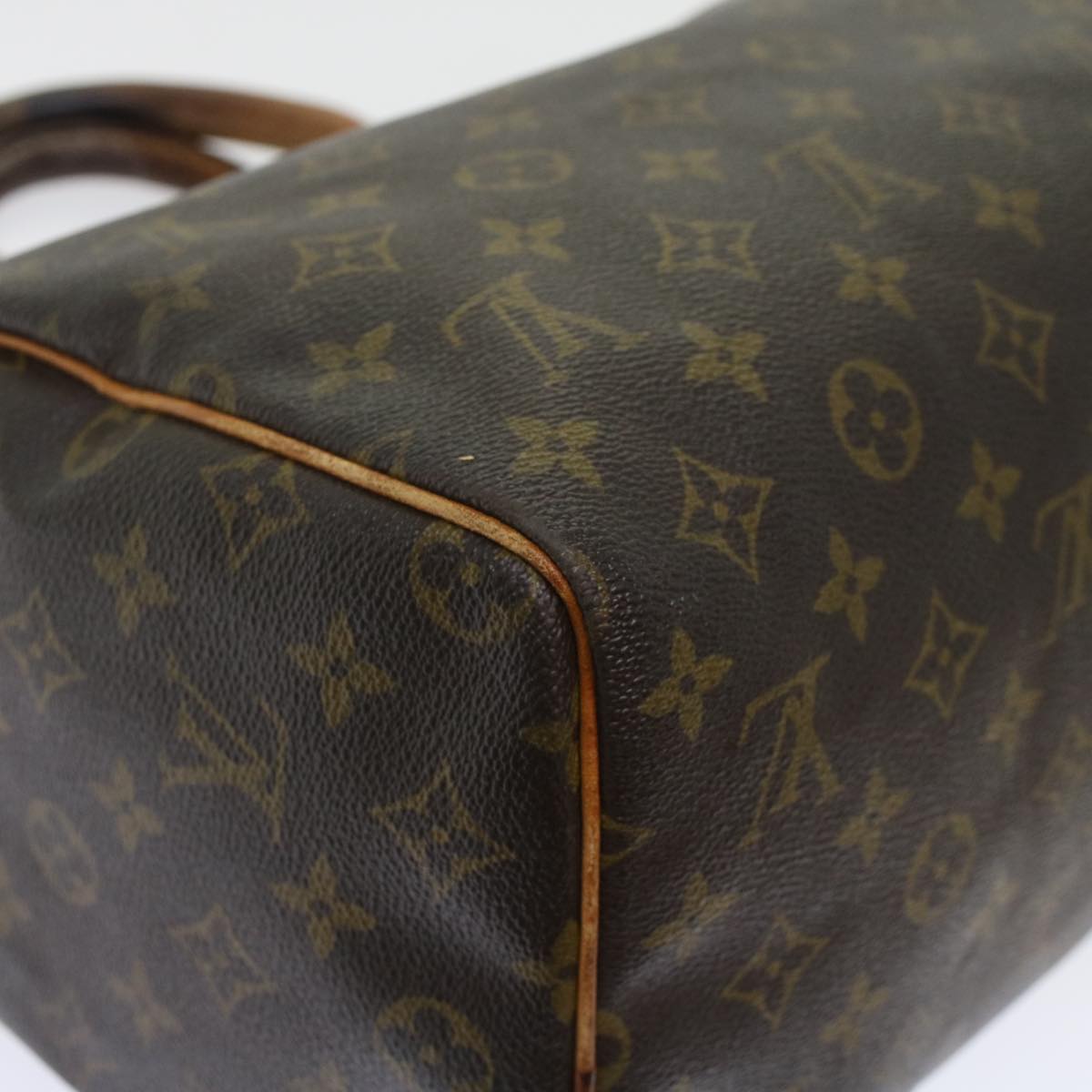 LOUIS VUITTON Monogram Speedy 30 Hand Bag M41526 LV Auth bs6914