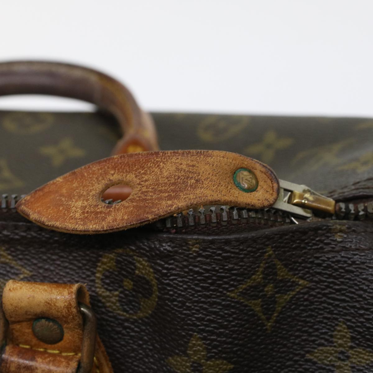 LOUIS VUITTON Monogram Speedy 30 Hand Bag M41526 LV Auth bs6914