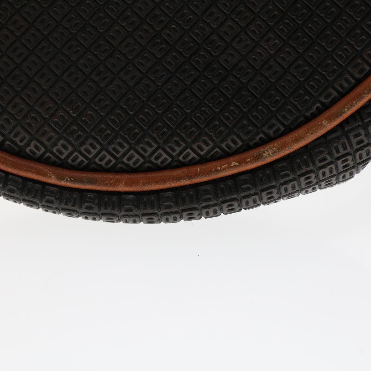 BALLY Shoulder Bag Leather 2Set Black Brown Auth bs6962
