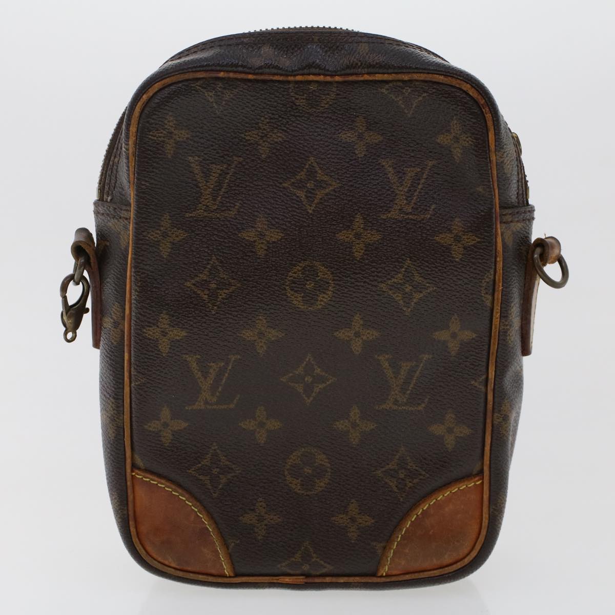 LOUIS VUITTON Monogram Shoulder Bag Clutch Bag 3Set LV Auth bs6993