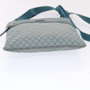 GUCCI Diamante Shoulder Bag PVC Leather Light Blue 295257 Auth bs7152-6