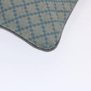 GUCCI Diamante Shoulder Bag PVC Leather Light Blue 295257 Auth bs7152-15