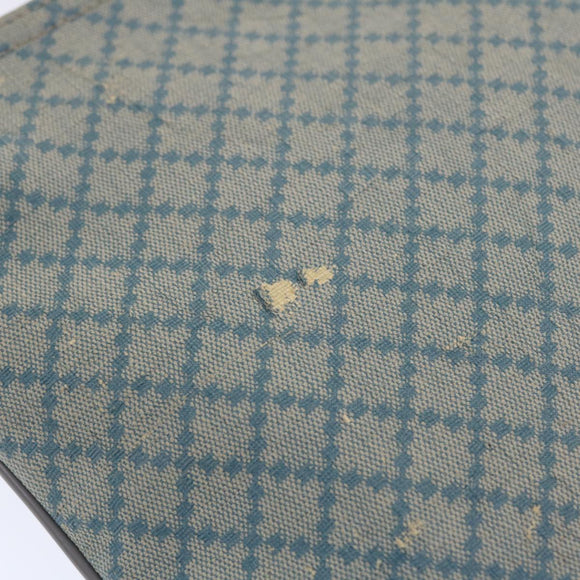 GUCCI Diamante Shoulder Bag PVC Leather Light Blue 295257 Auth bs7152