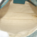 GUCCI Diamante Shoulder Bag PVC Leather Light Blue 295257 Auth bs7152-10