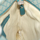 GUCCI Diamante Shoulder Bag PVC Leather Light Blue 295257 Auth bs7152-22
