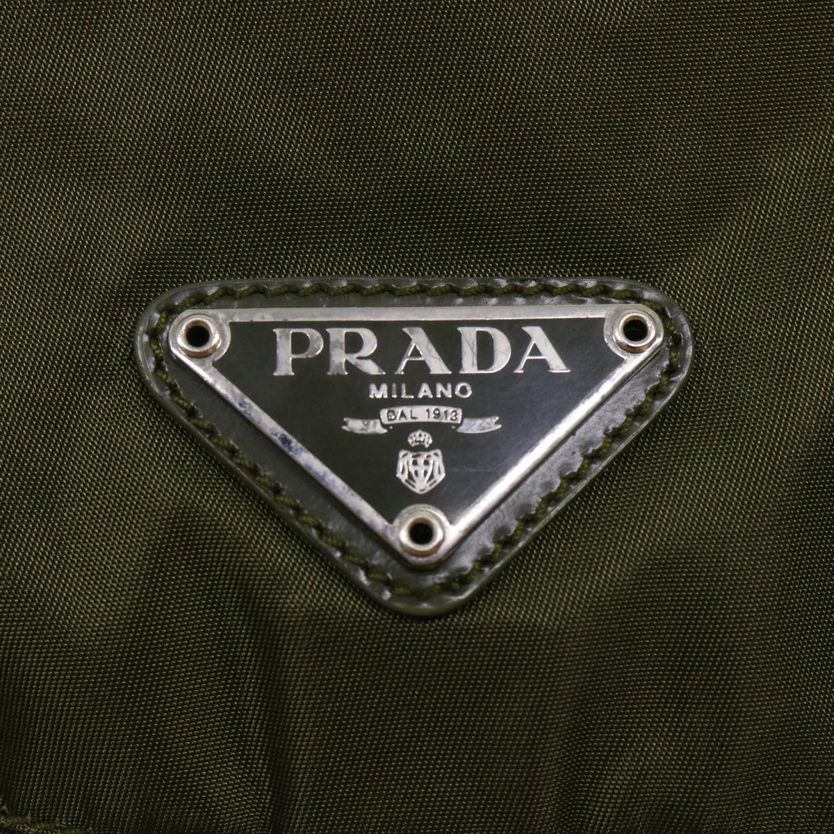 PRADA Backpack Nylon Brown Auth bs7232