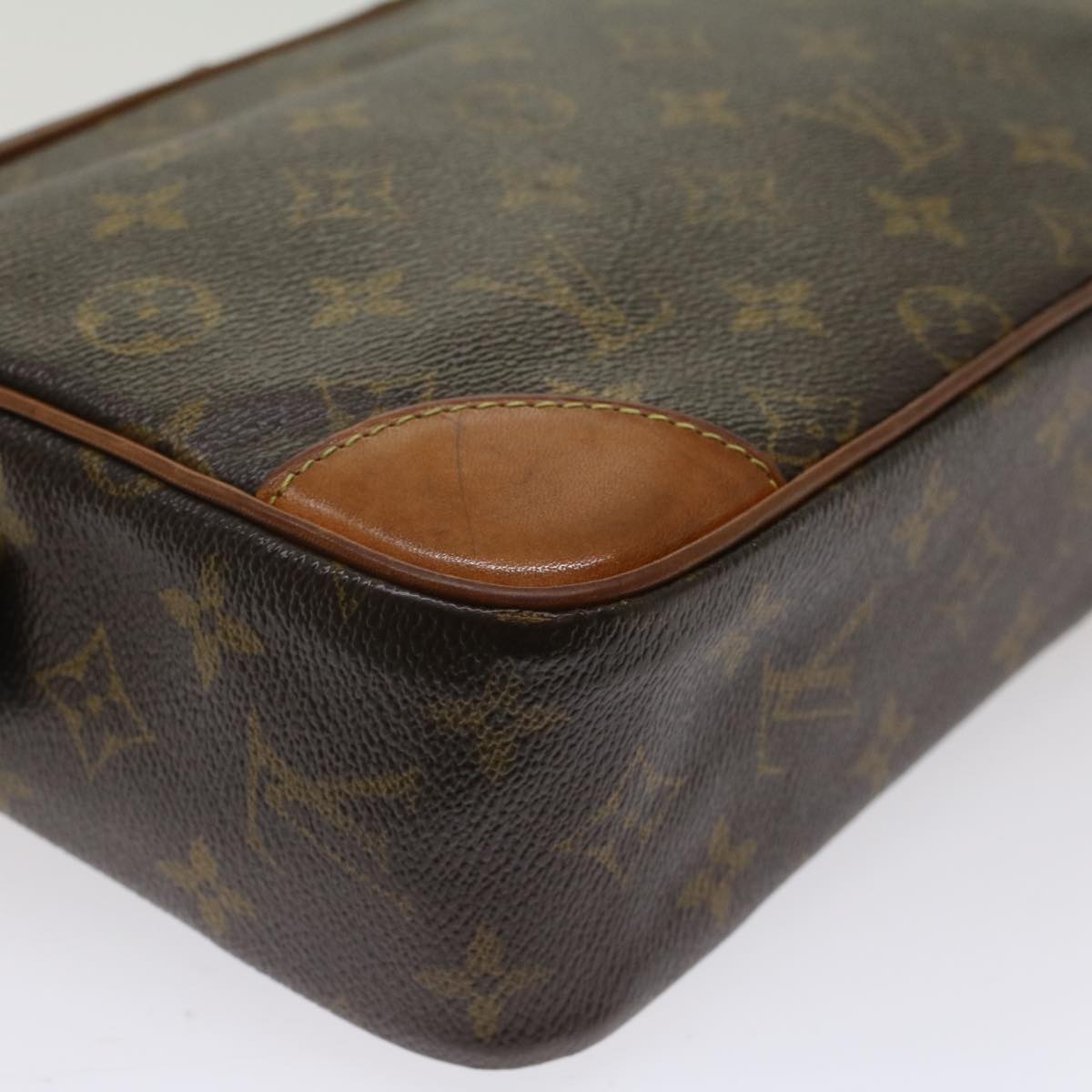 LOUIS VUITTON Monogram Compiegne 28 Clutch Bag M51845 LV Auth bs7250