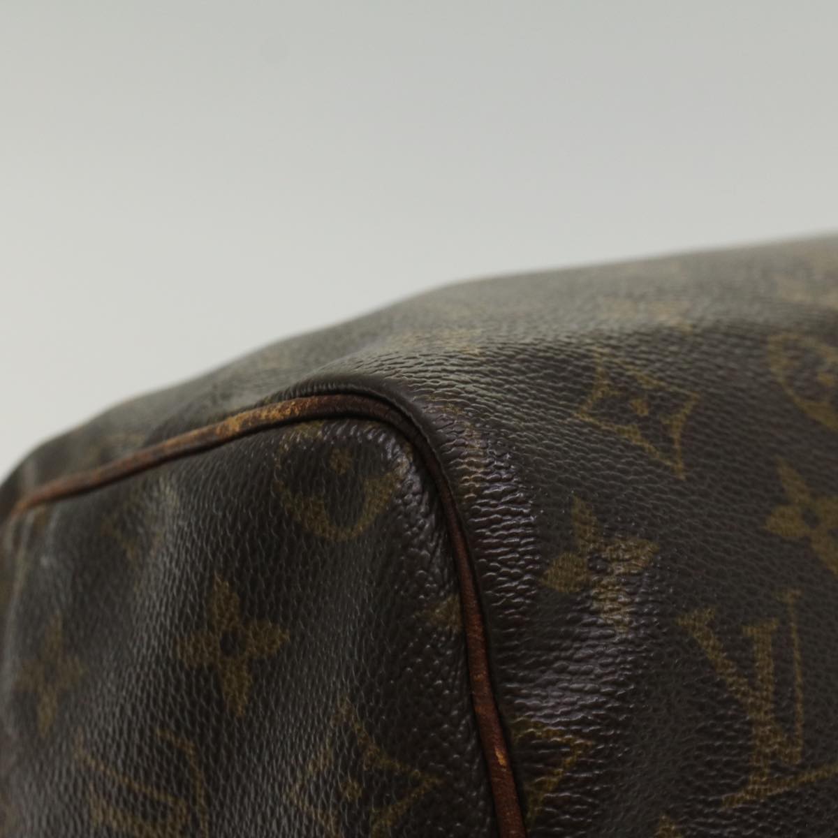 LOUIS VUITTON Monogram Speedy 30 Hand Bag M41526 LV Auth bs7282