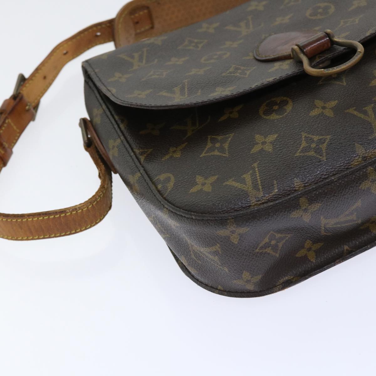 LOUIS VUITTON Monogram Saint Cloud GM Shoulder Bag M51242 LV Auth bs7332