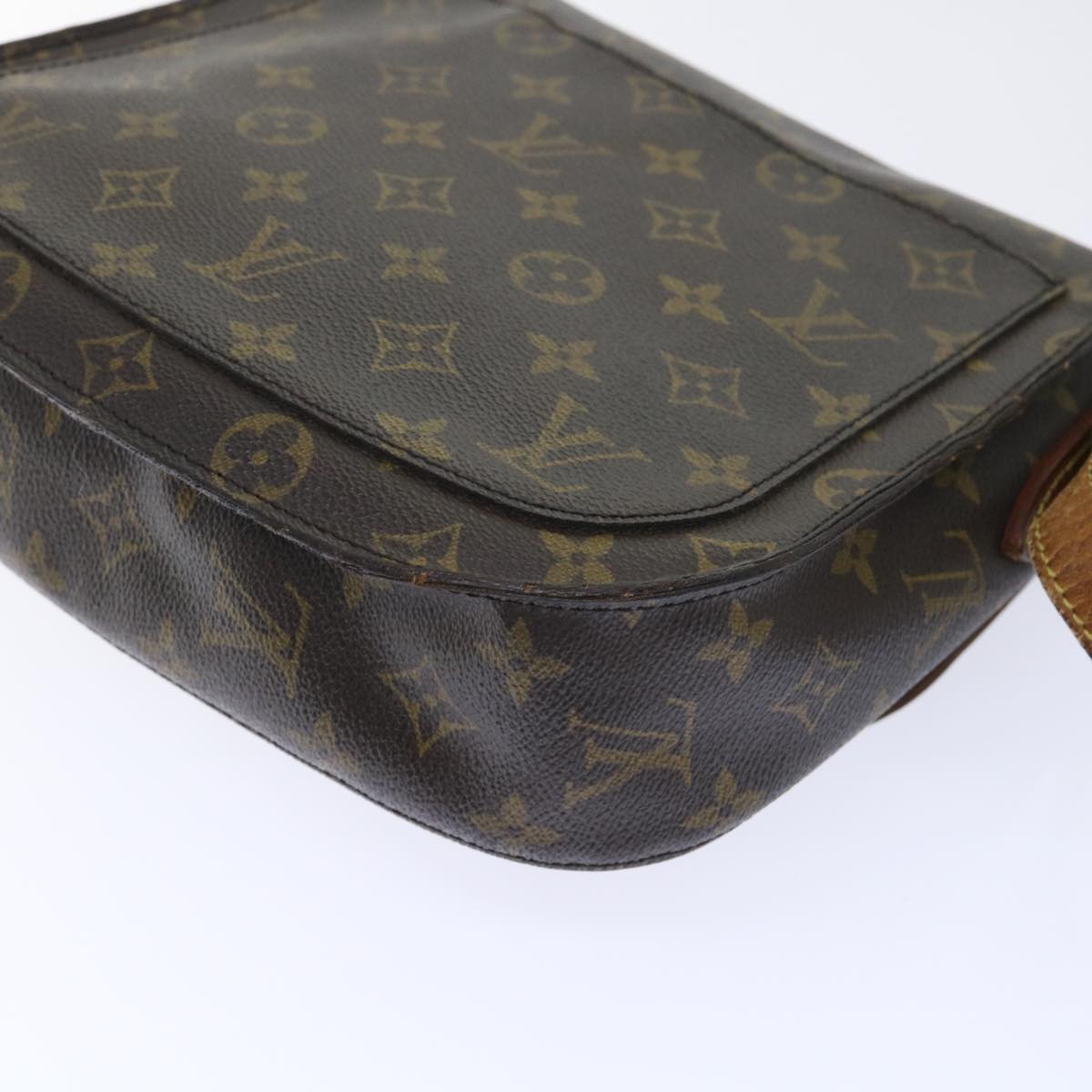 LOUIS VUITTON Monogram Saint Cloud GM Shoulder Bag M51242 LV Auth bs7332