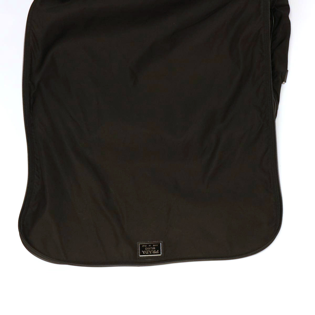 PRADA Garment Cover Nylon Black Auth bs7340