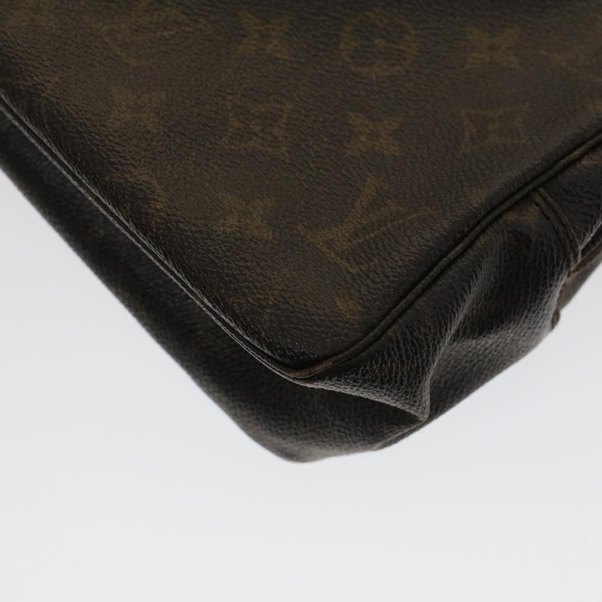 LOUIS VUITTON Monogram Trousse Toilette Clutch Bag 2Set LV Auth bs7375