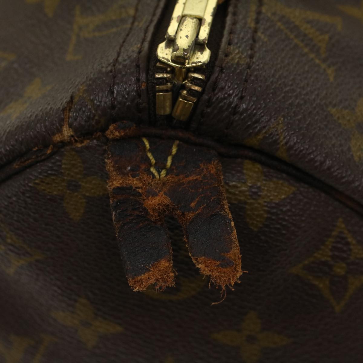 LOUIS VUITTON Monogram Speedy 30 Hand Bag M41526 LV Auth bs7397