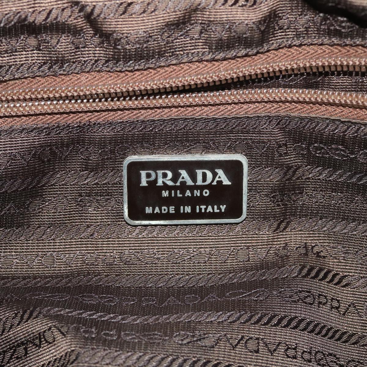 PRADA Backpack Nylon Khaki Auth bs7430