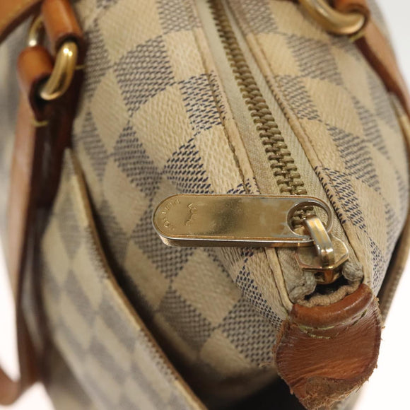 LOUIS VUITTON Damier Azur Totally PM Tote Bag N41280 LV Auth bs7431