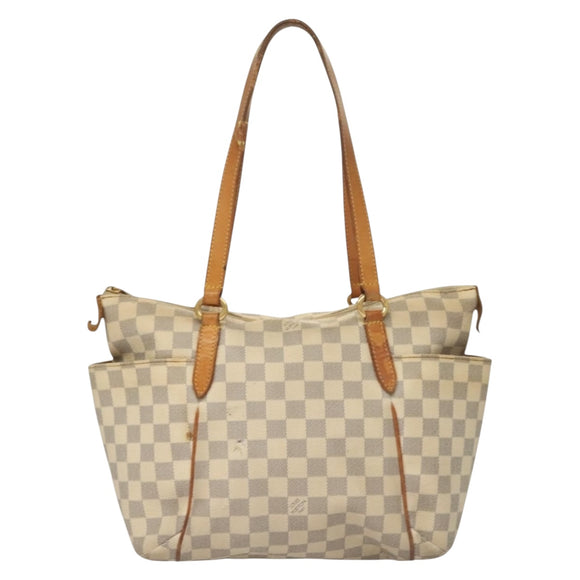 LOUIS VUITTON Damier Azur Totally PM Tote Bag N41280 LV Auth bs7431